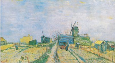 Vegetable Gardens on Montmartre by Vincent van Gogh